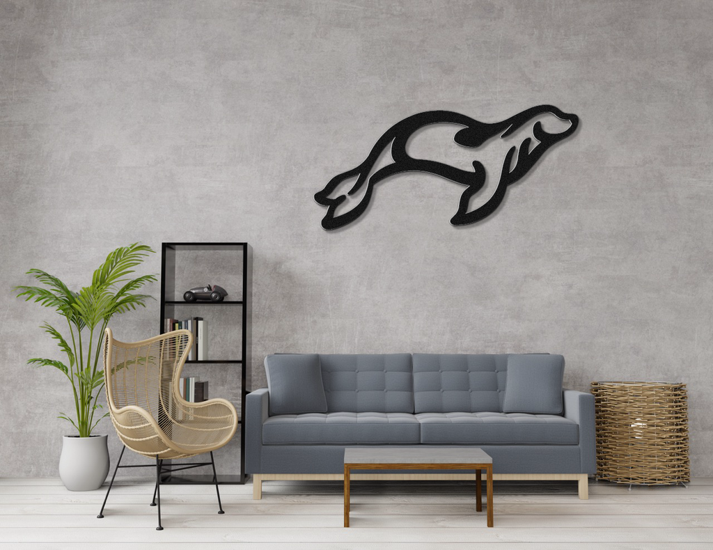 Sea Lion Metal Wall Art