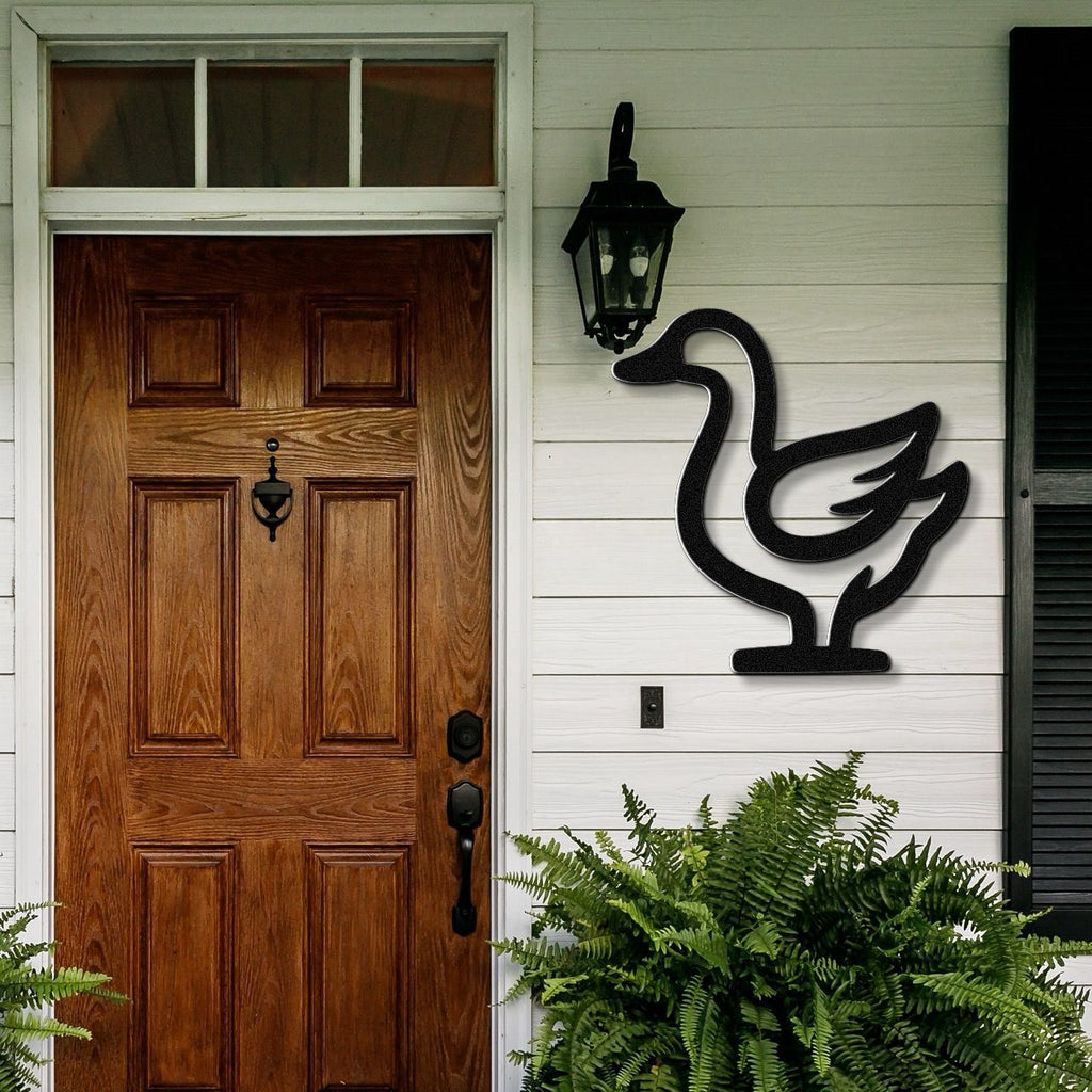 Goose Metal Wall Art