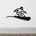 Snowboarding Metal Wall Art