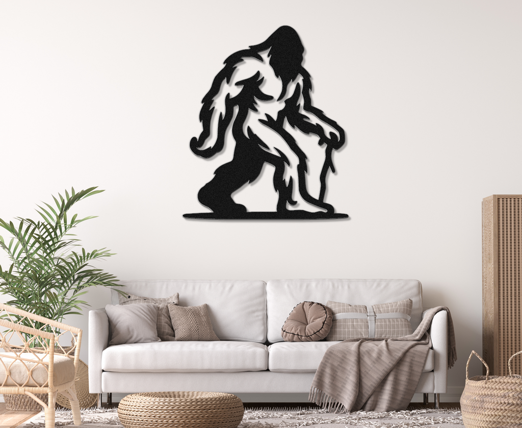 Bigfoot Metal Wall Art