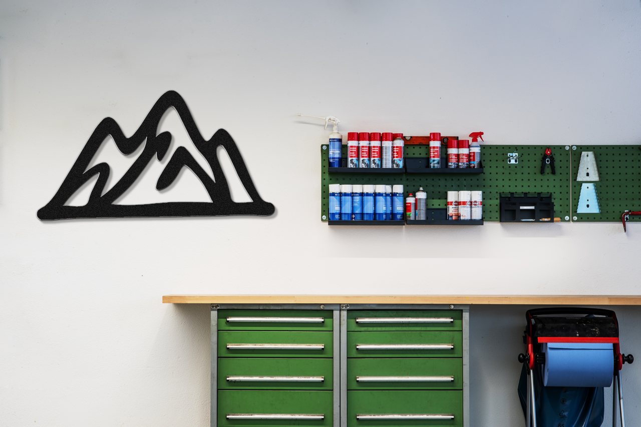 Mountains Metal Wall Art