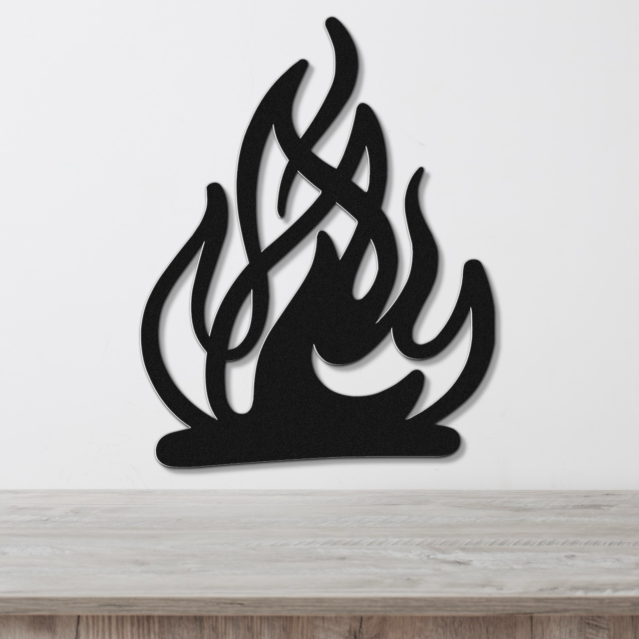Campfire Metal Wall Art