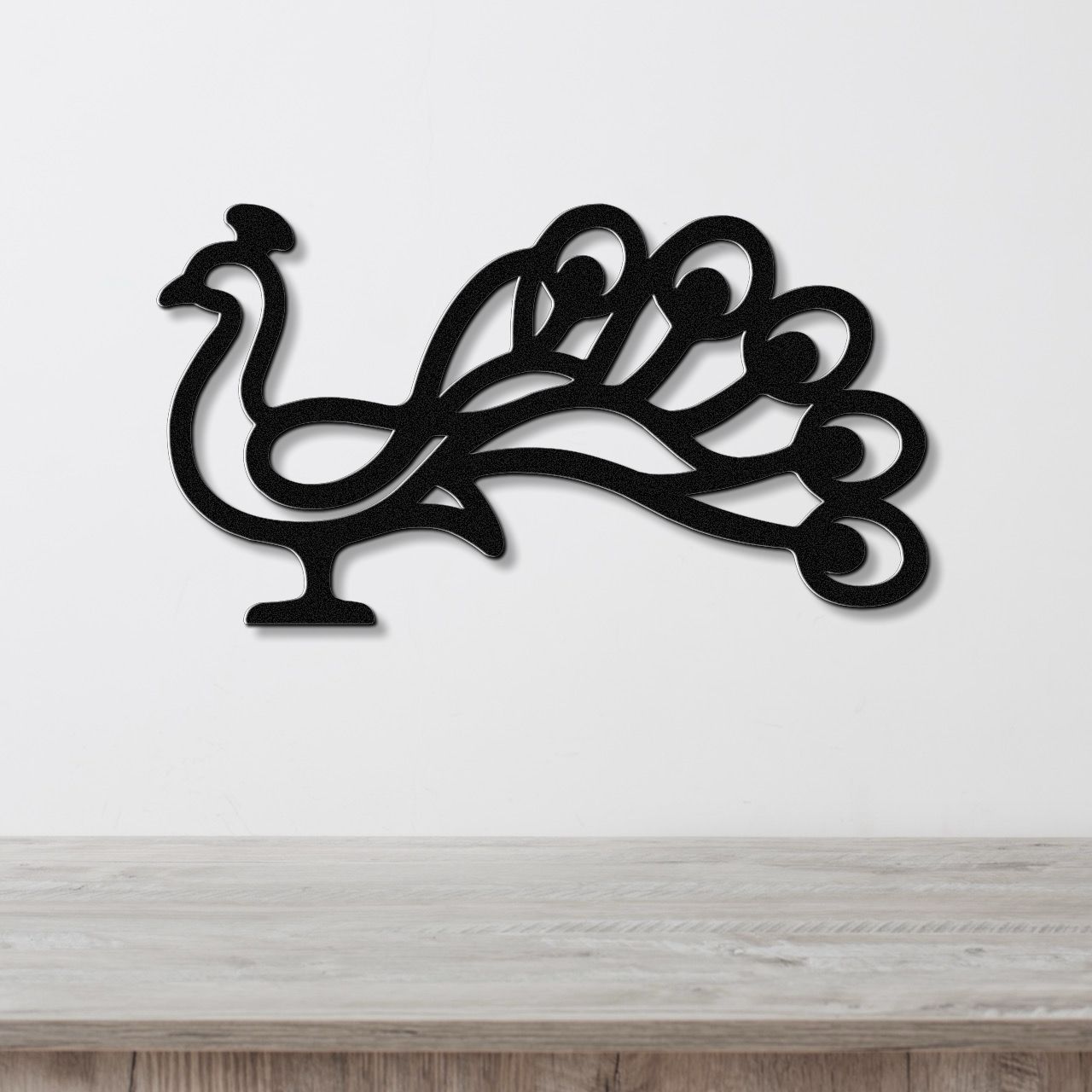 Peacock Metal Wall Art