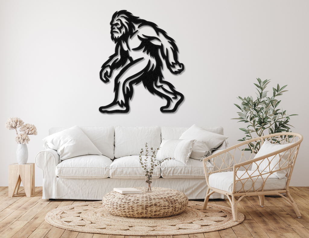 Bigfoot Metal Wall Art