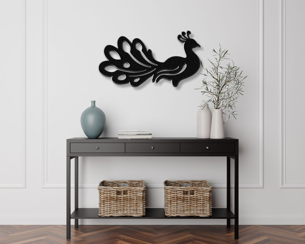 Peacock Metal Wall Art