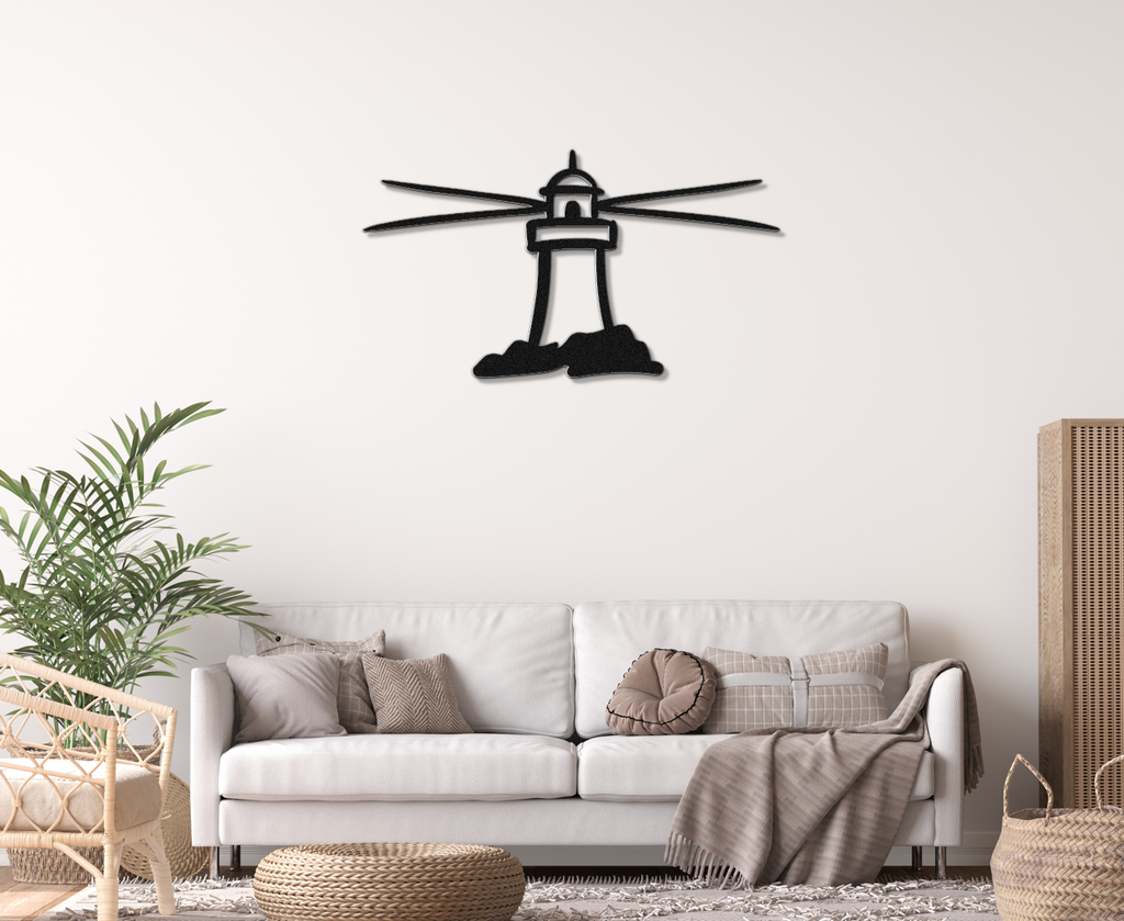 Lighthouse Metal Wall Art