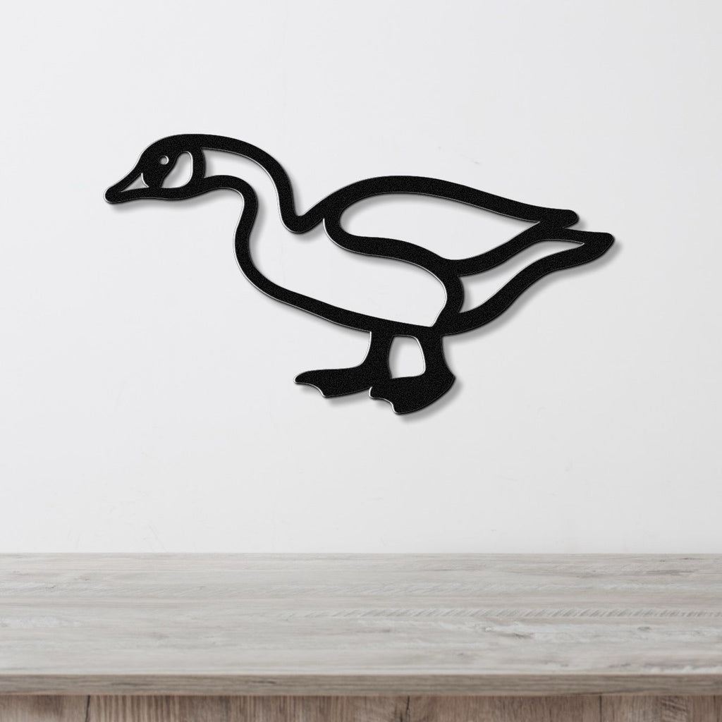 Goose Metal Wall Art
