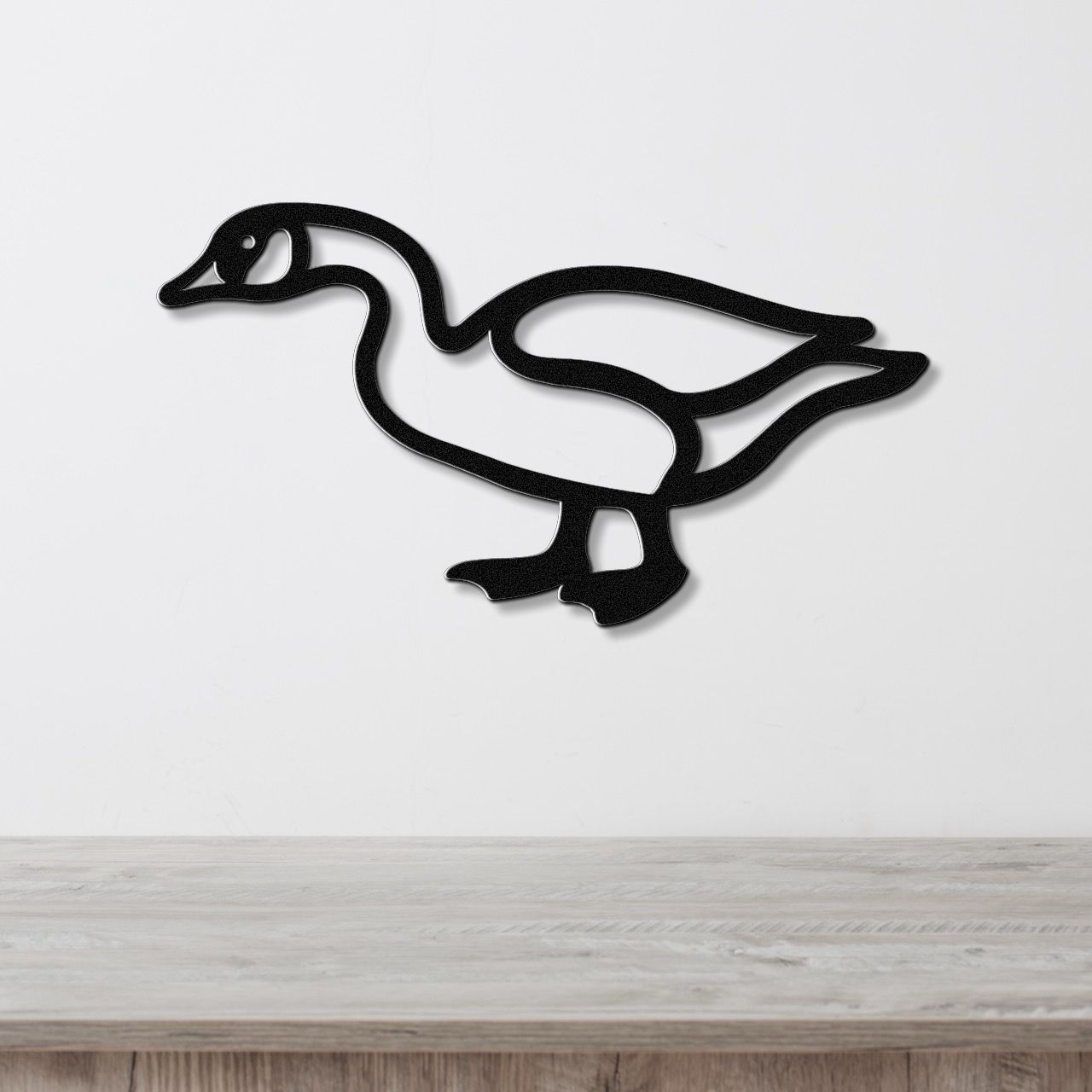 Goose Metal Wall Art