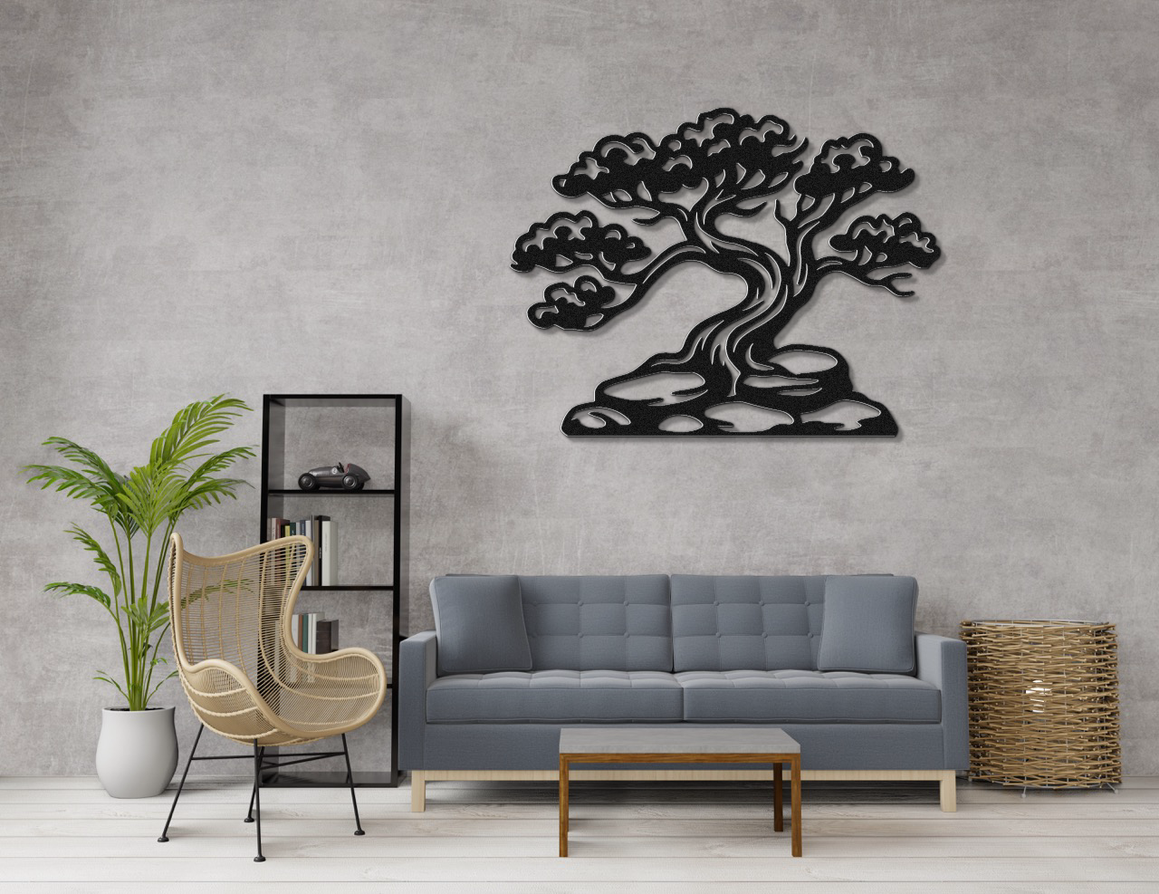 Juniper Tree Metal Wall Art