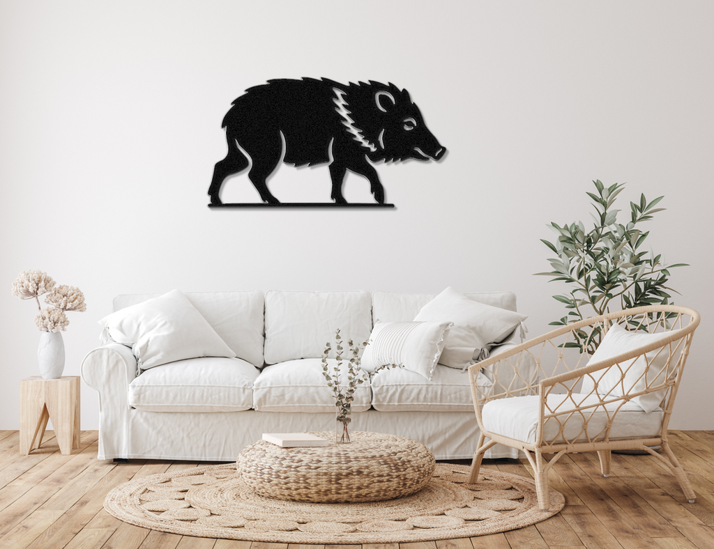 Javelina Metal Wall Art
