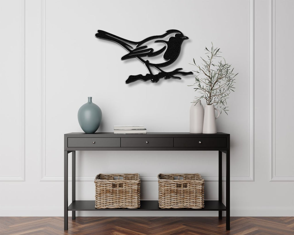 Robin Metal Wall Art
