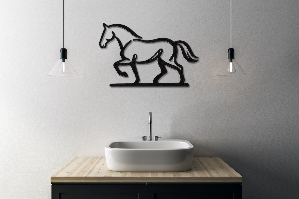 Horse Metal Wall Art