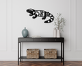 Gila Monster Metal Wall Art