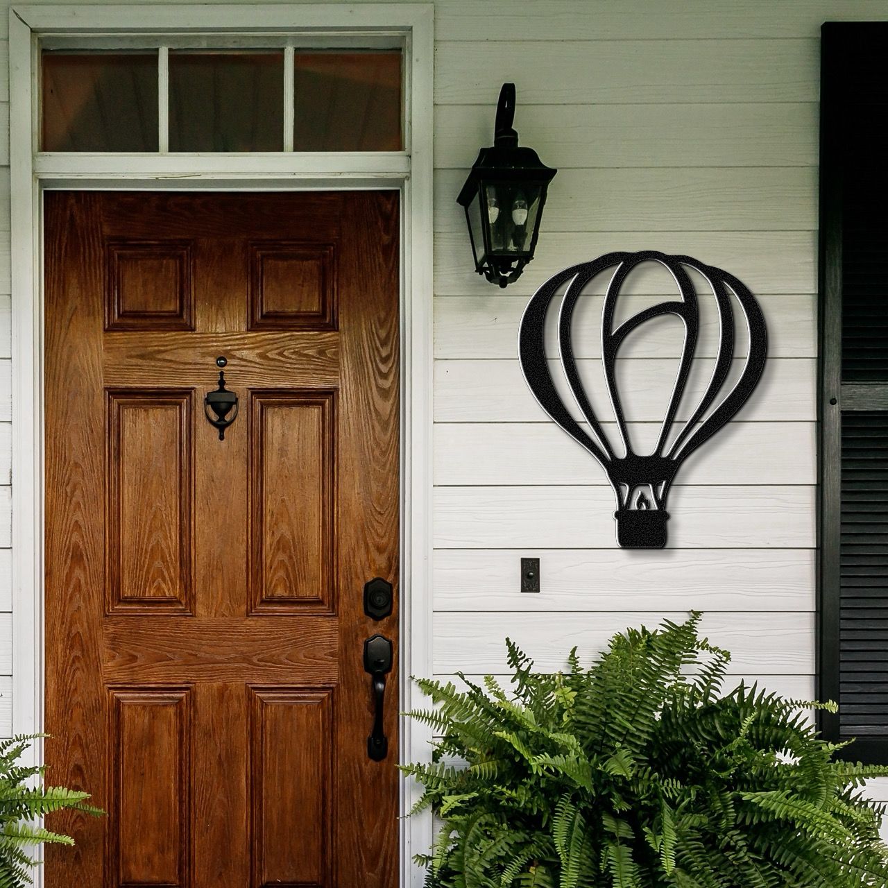 Hot Air Balloon Metal Wall Art