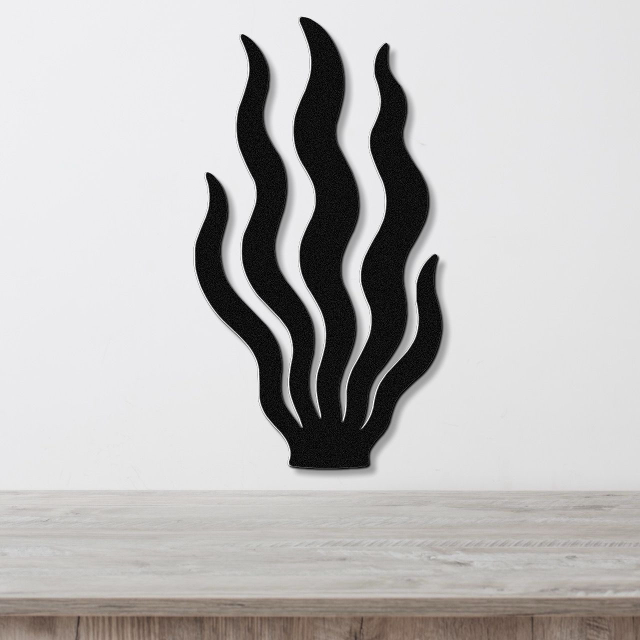 Kelp and Seaweed Metal Wall Art