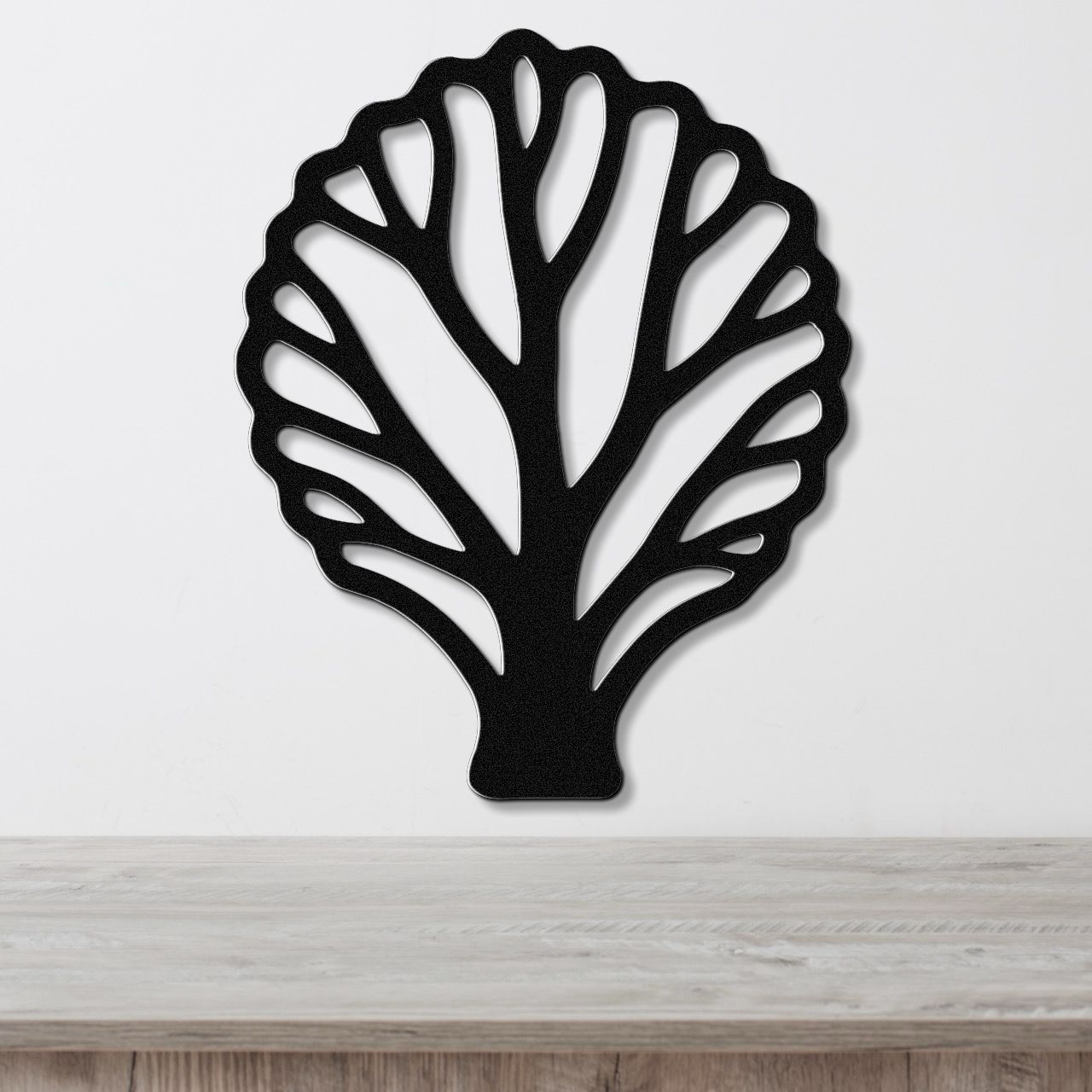 Fan Coral Metal Wall Art