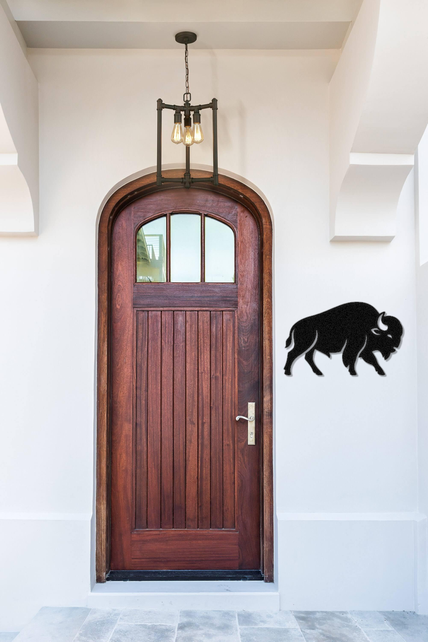 Buffalo Metal Wall Art