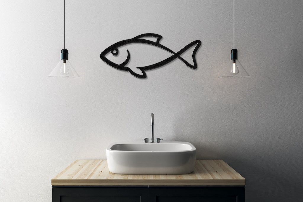 Fish Metal Wall Art