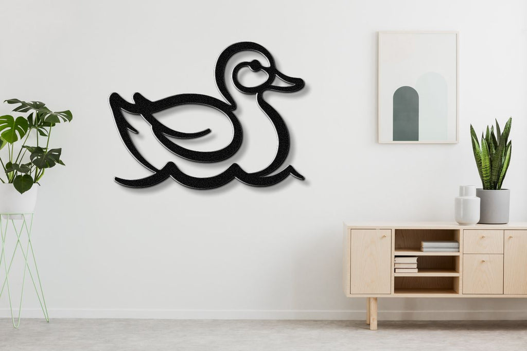 Duck Metal Wall Art