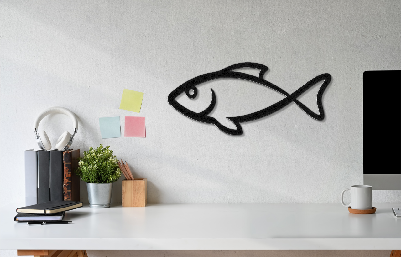 Fish Metal Wall Art