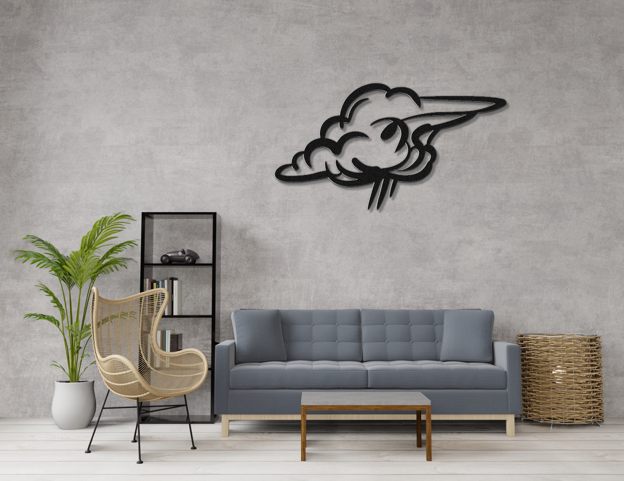 Cloud Metal Wall Art
