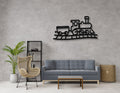 Train Metal Wall Art