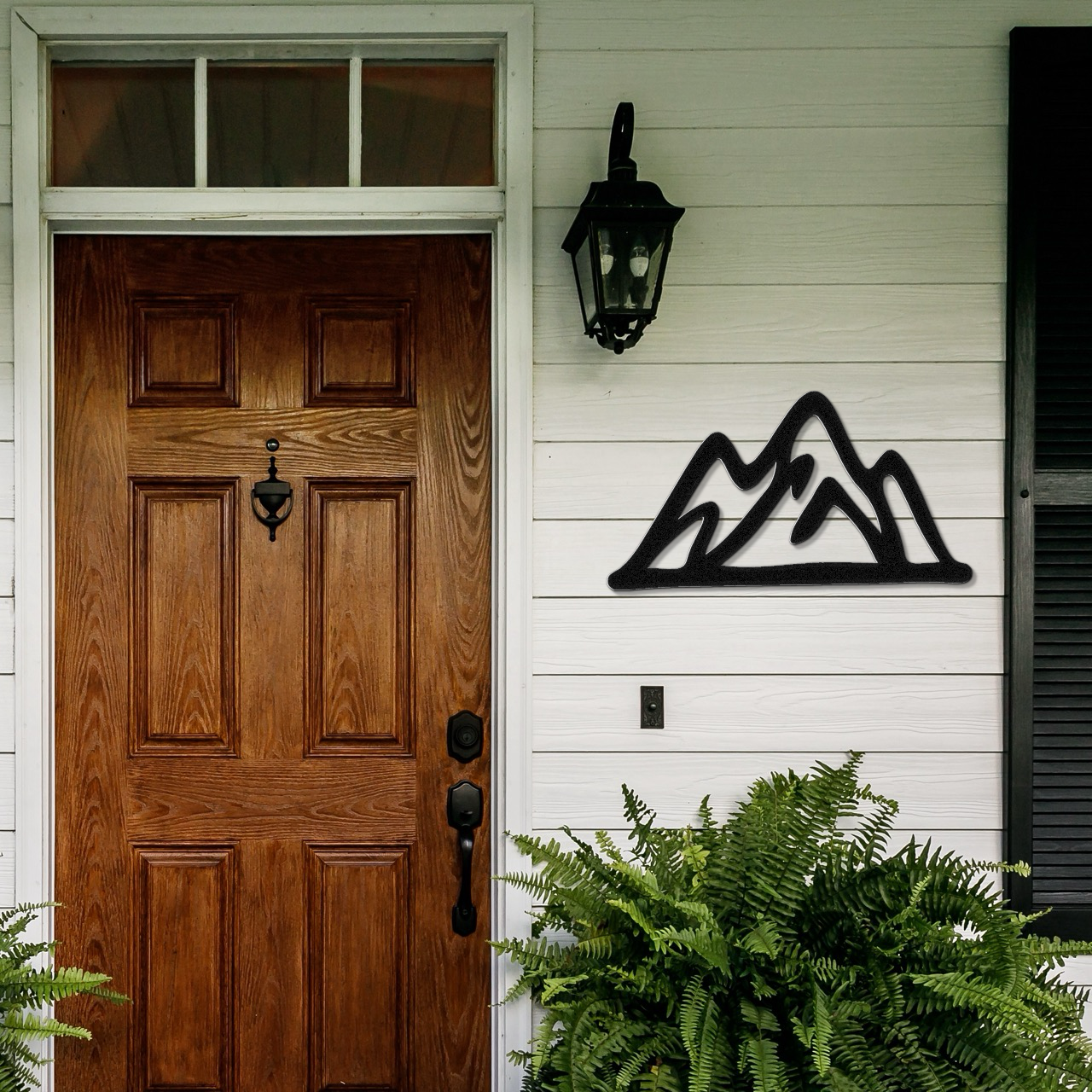 Mountains Metal Wall Art