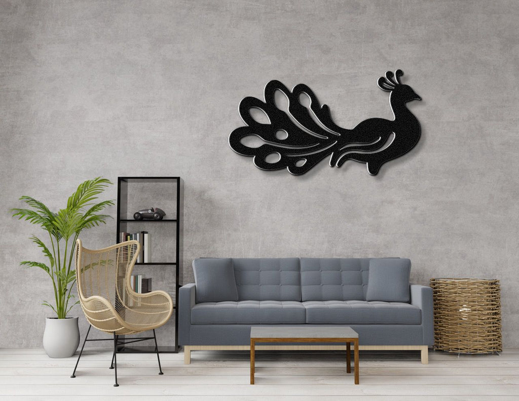 Peacock Metal Wall Art