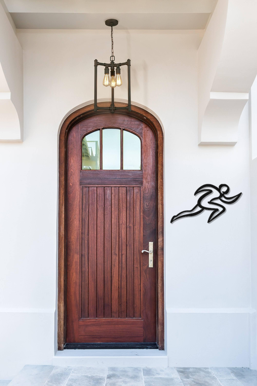 Runner Metal Wall Art