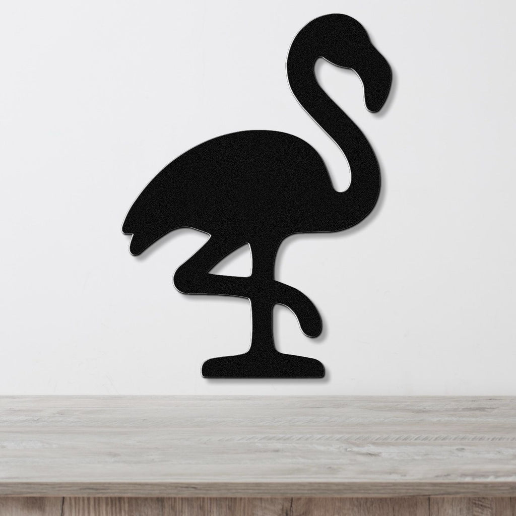 Flamingo Metal Wall Art