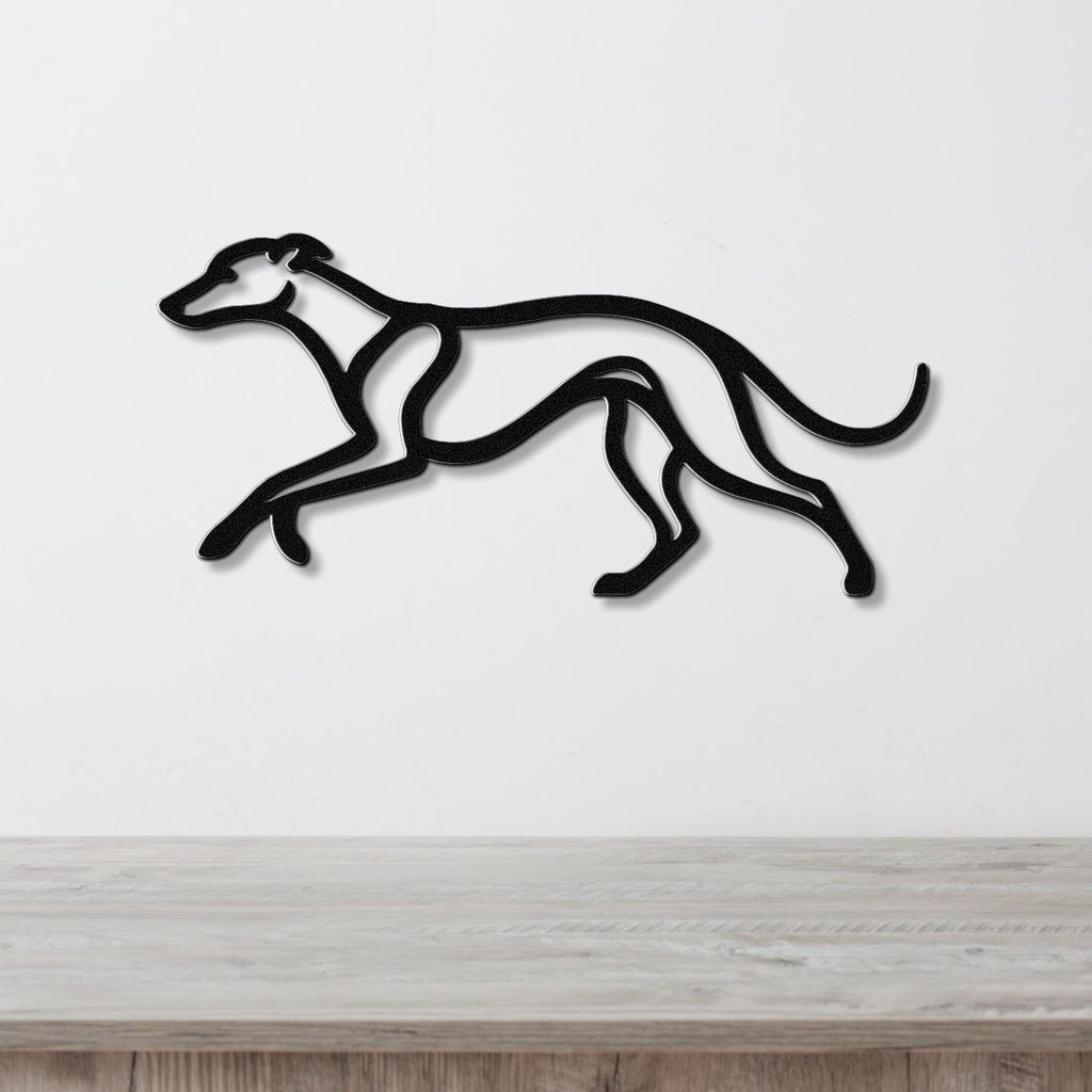 Greyhound Metal Wall Art