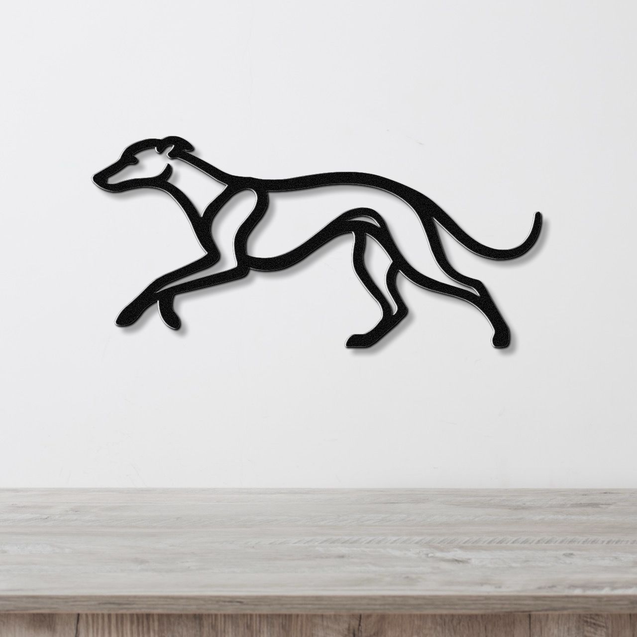 Greyhound Metal Wall Art