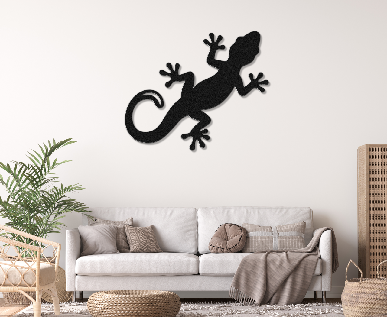 Lizard Metal Wall Art