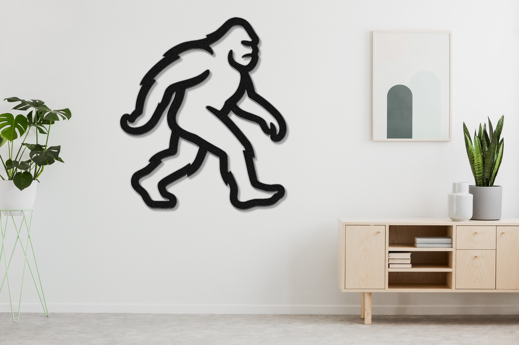 Bigfoot Metal Wall Art