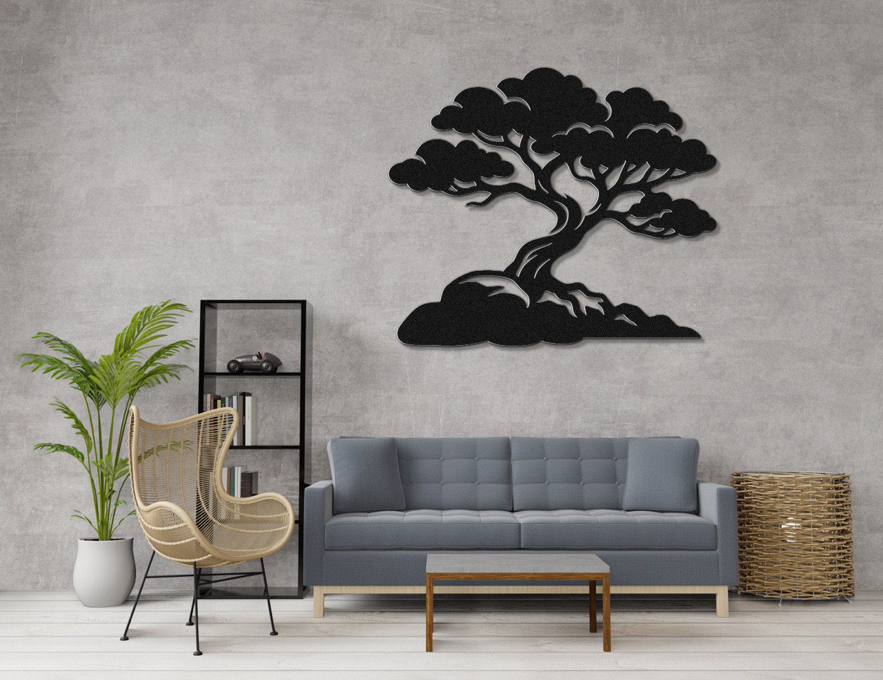 Juniper Tree Metal Wall Art