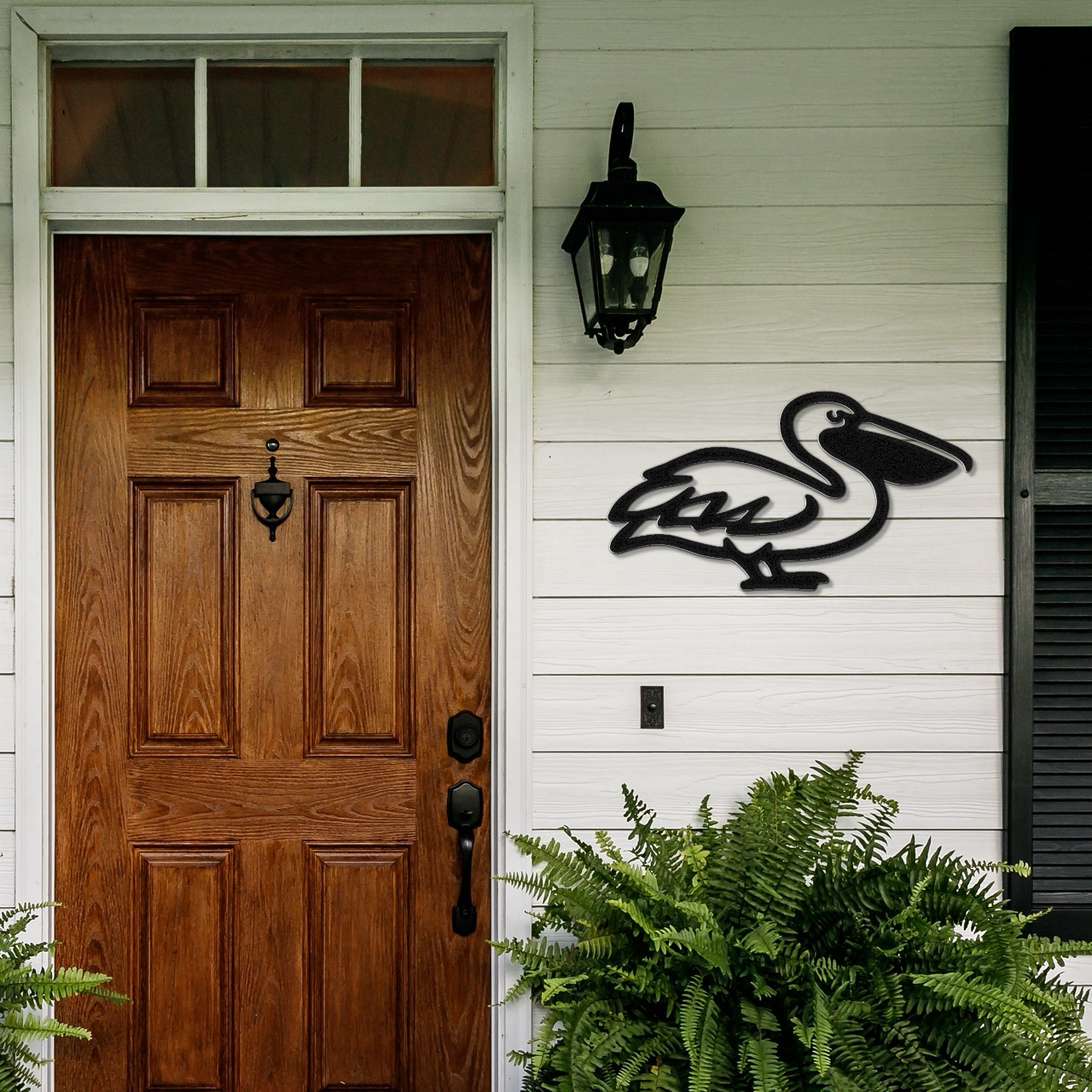 Pelican Metal Wall Art