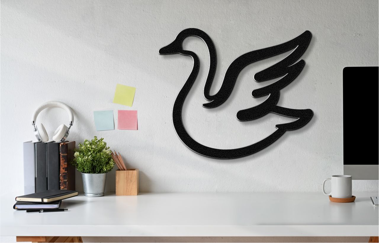 Goose Metal Wall Art