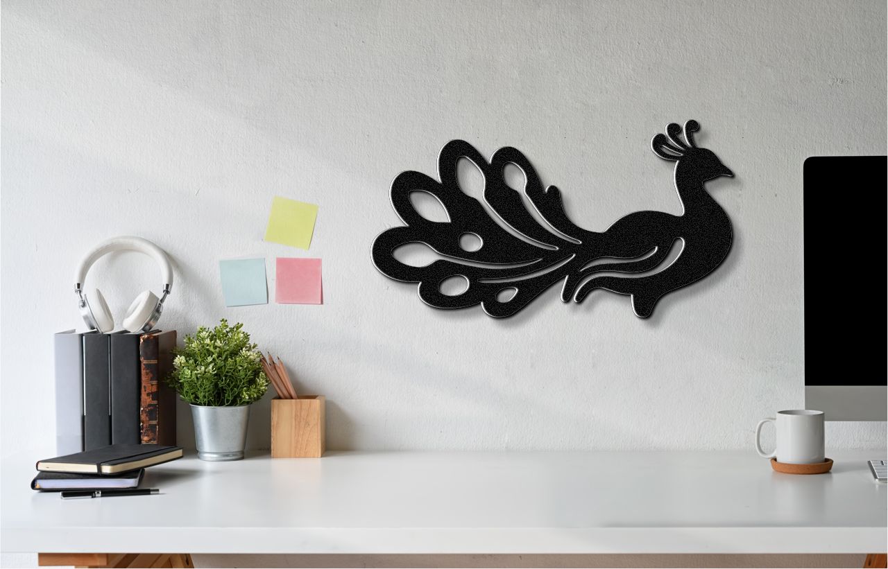 Peacock Metal Wall Art