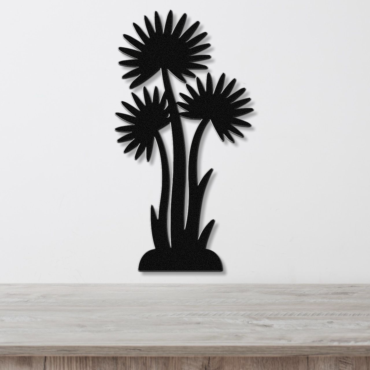 Wildflower Metal Wall Art