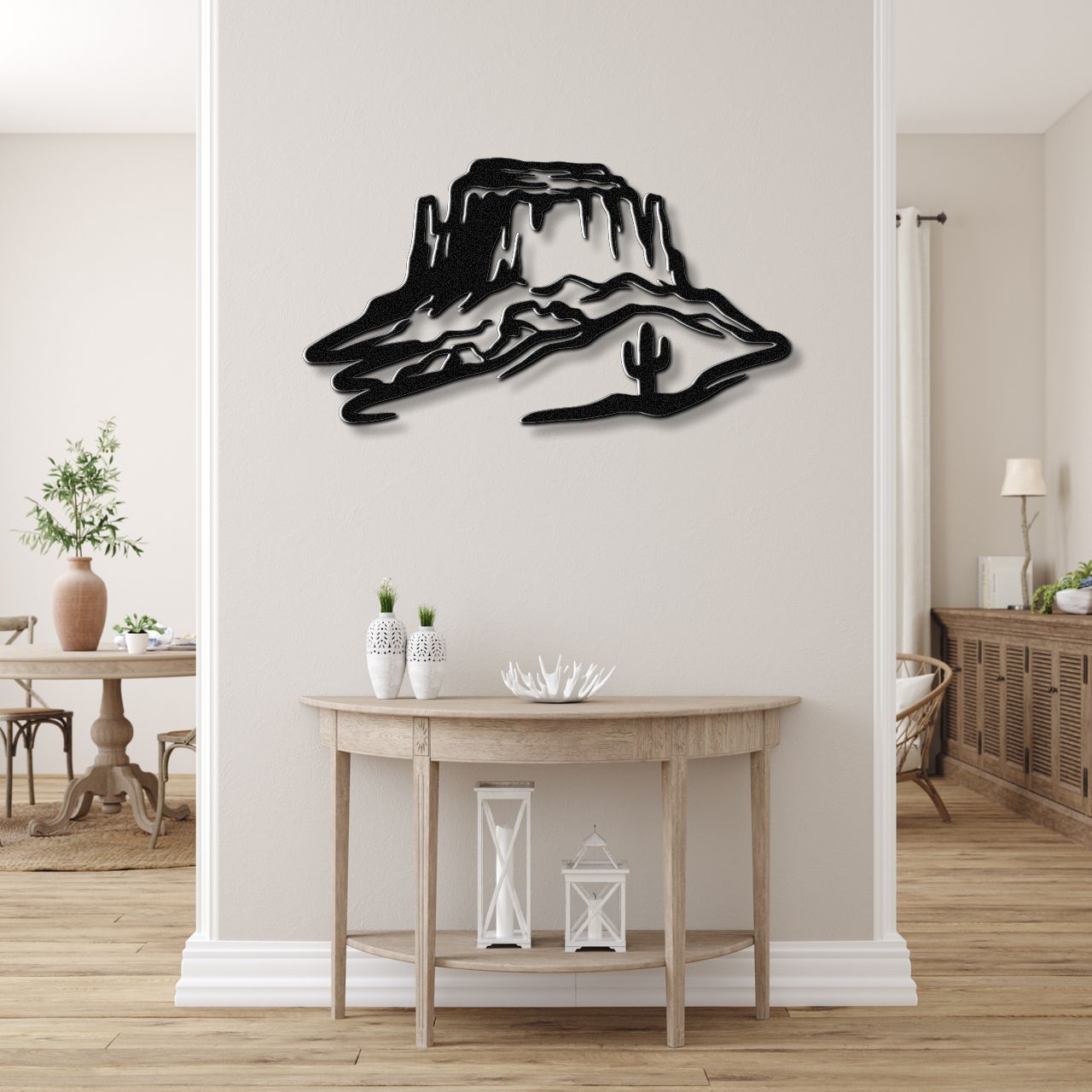 Desert Mesa Metal Wall Art