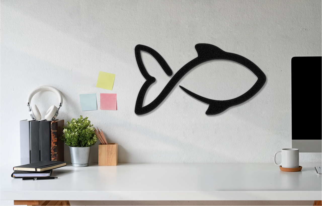 Fish Metal Wall Art