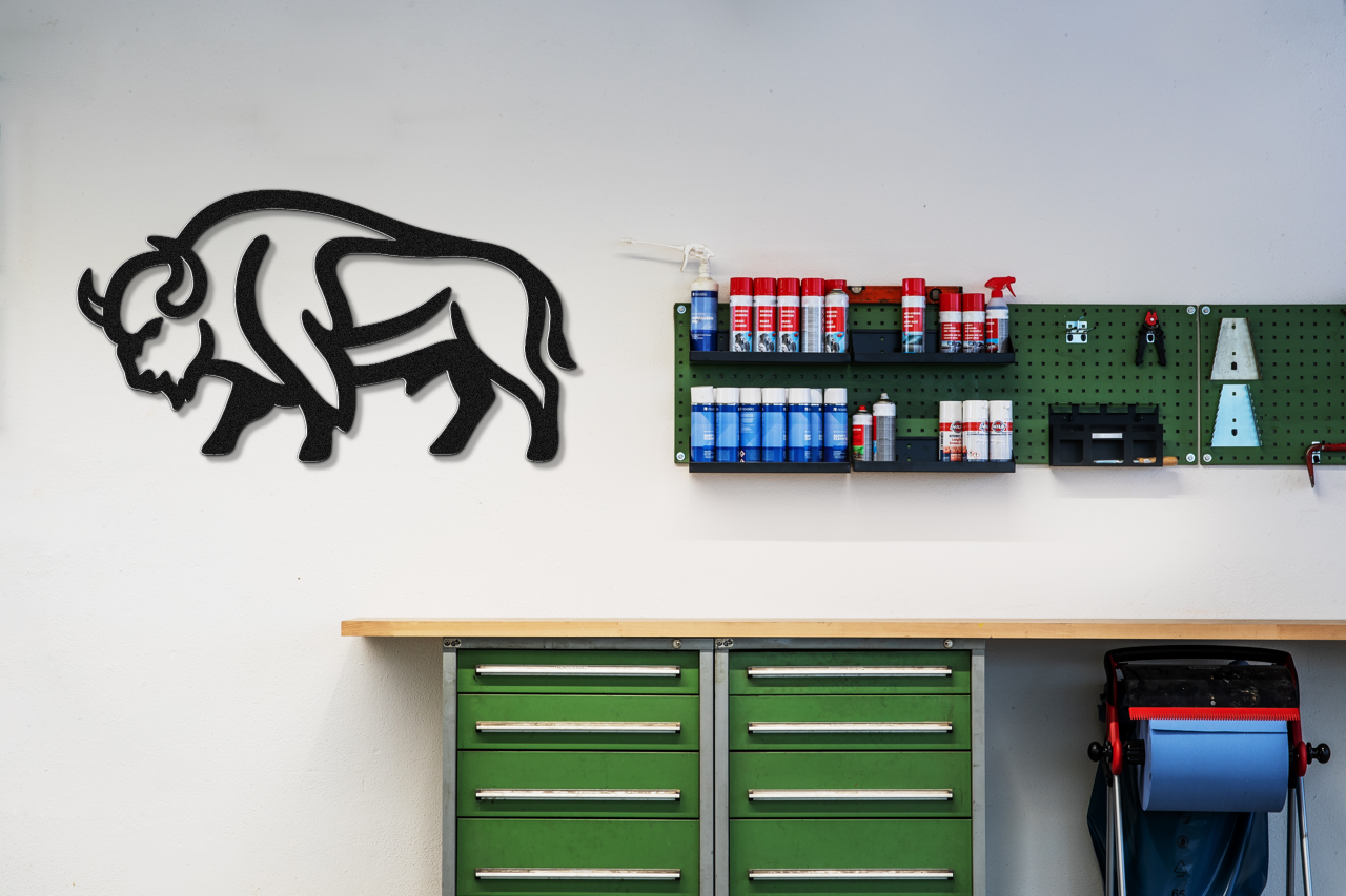 Buffalo Metal Wall Art
