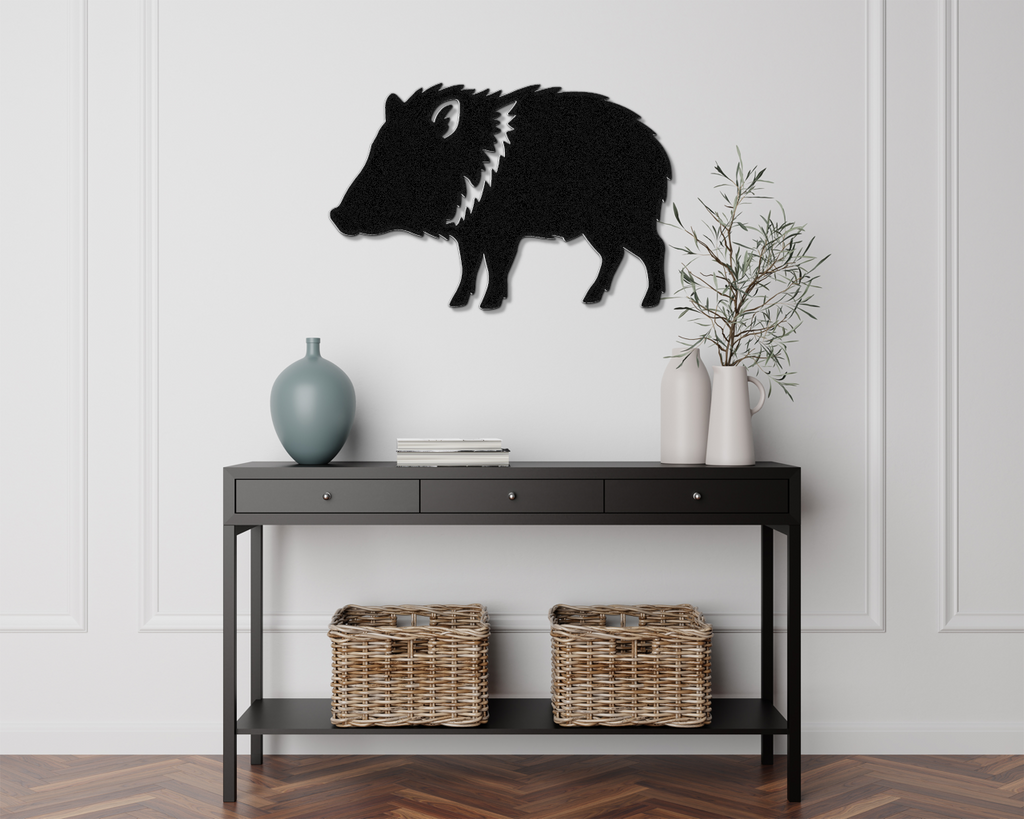 Javelina Metal Wall Art