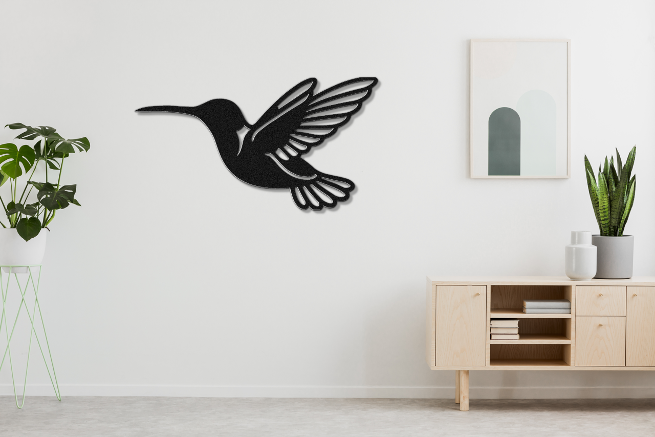 Hummingbird Metal Wall Art