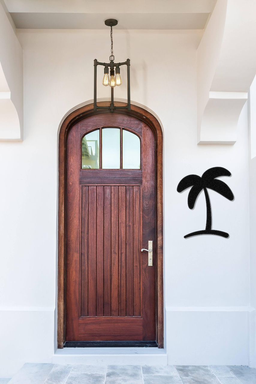 Palm Tree Metal Wall Art
