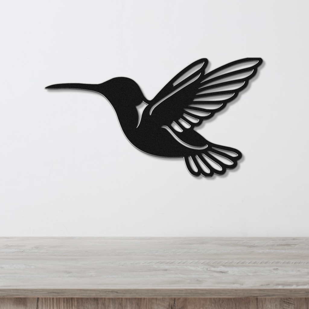 Hummingbird Metal Wall Art
