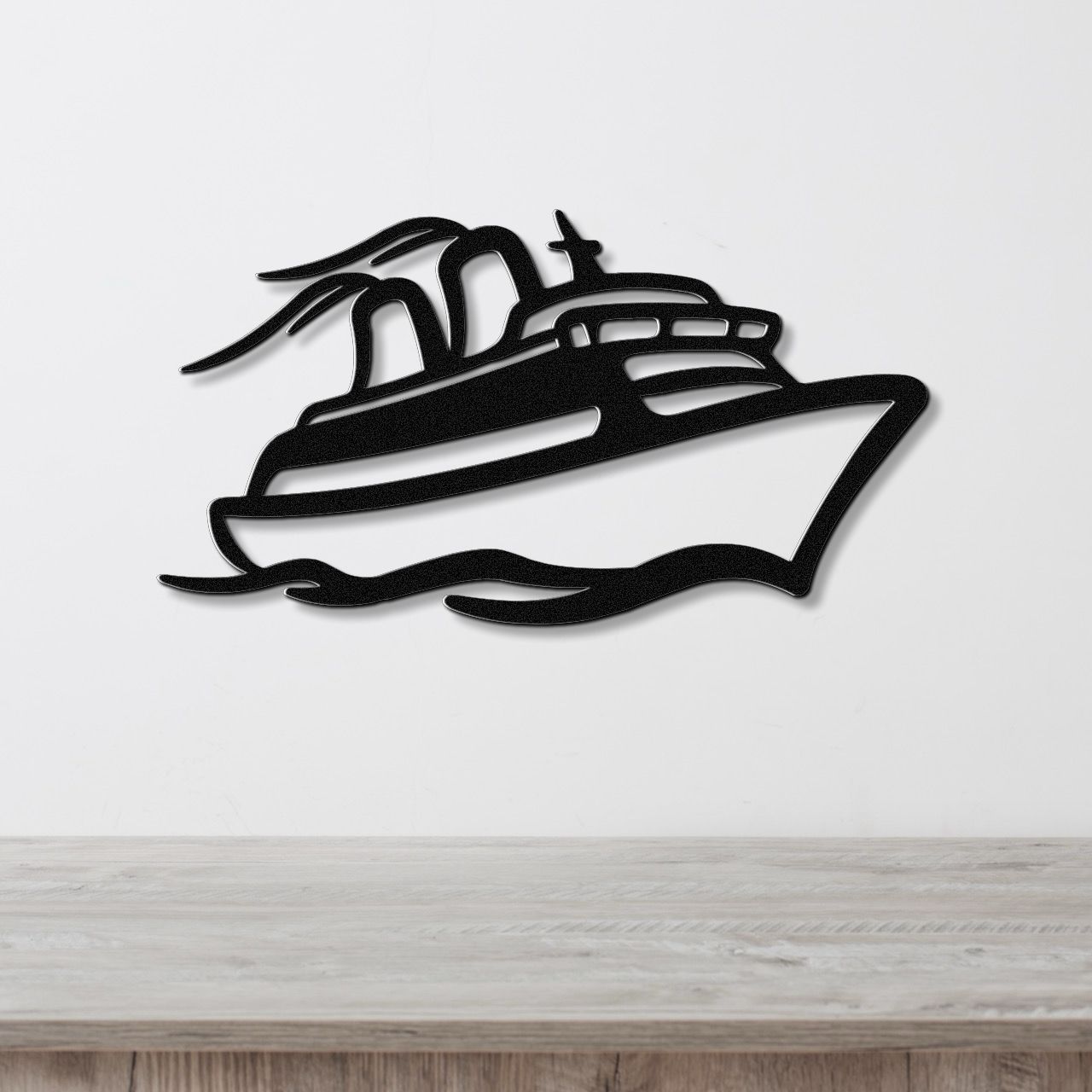 Cruise Ship Metal Wall Art