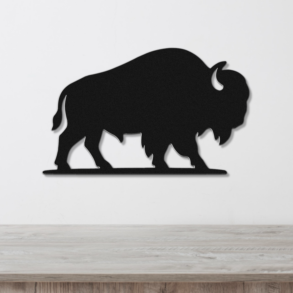 Buffalo Metal Wall Art