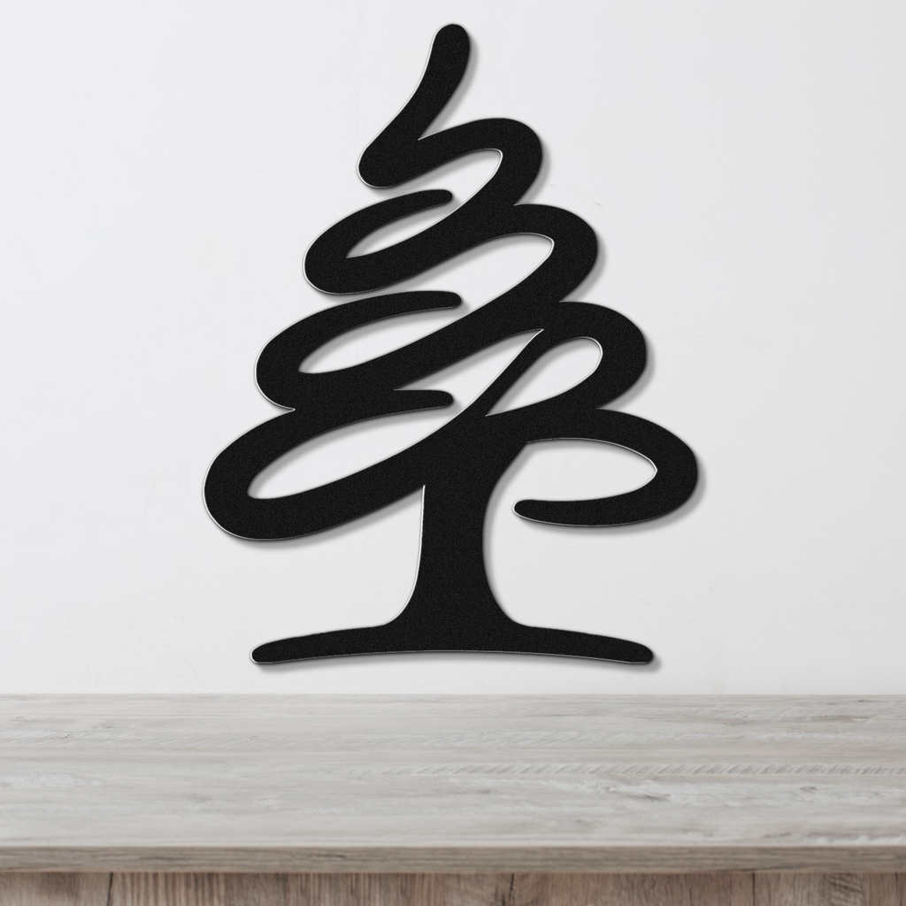 Pine Tree Metal Wall Art
