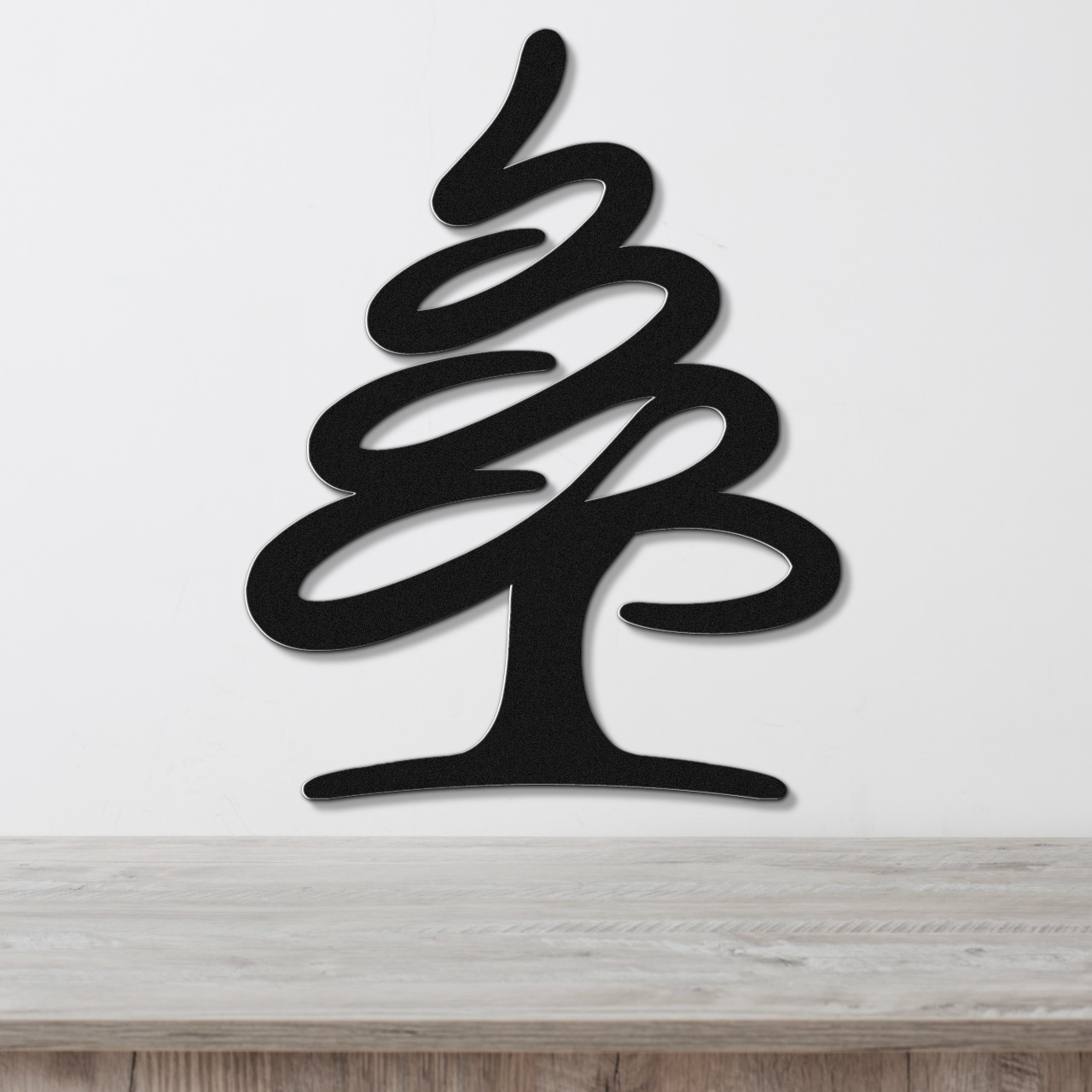 Pine Tree Metal Wall Art